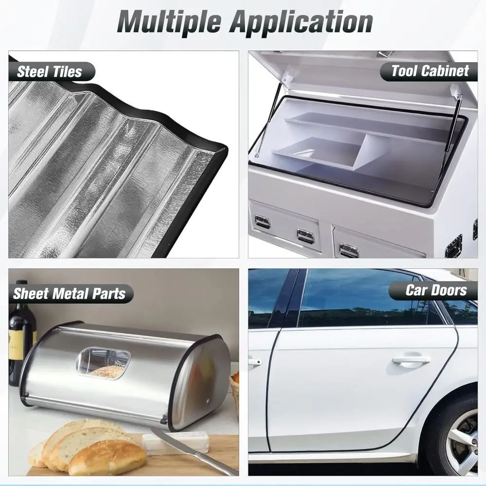 New U-Shape Edge Protector Strip Trim 3 Meters Waterproof Car Door Guard Seal Rubber Seal Edge Shield