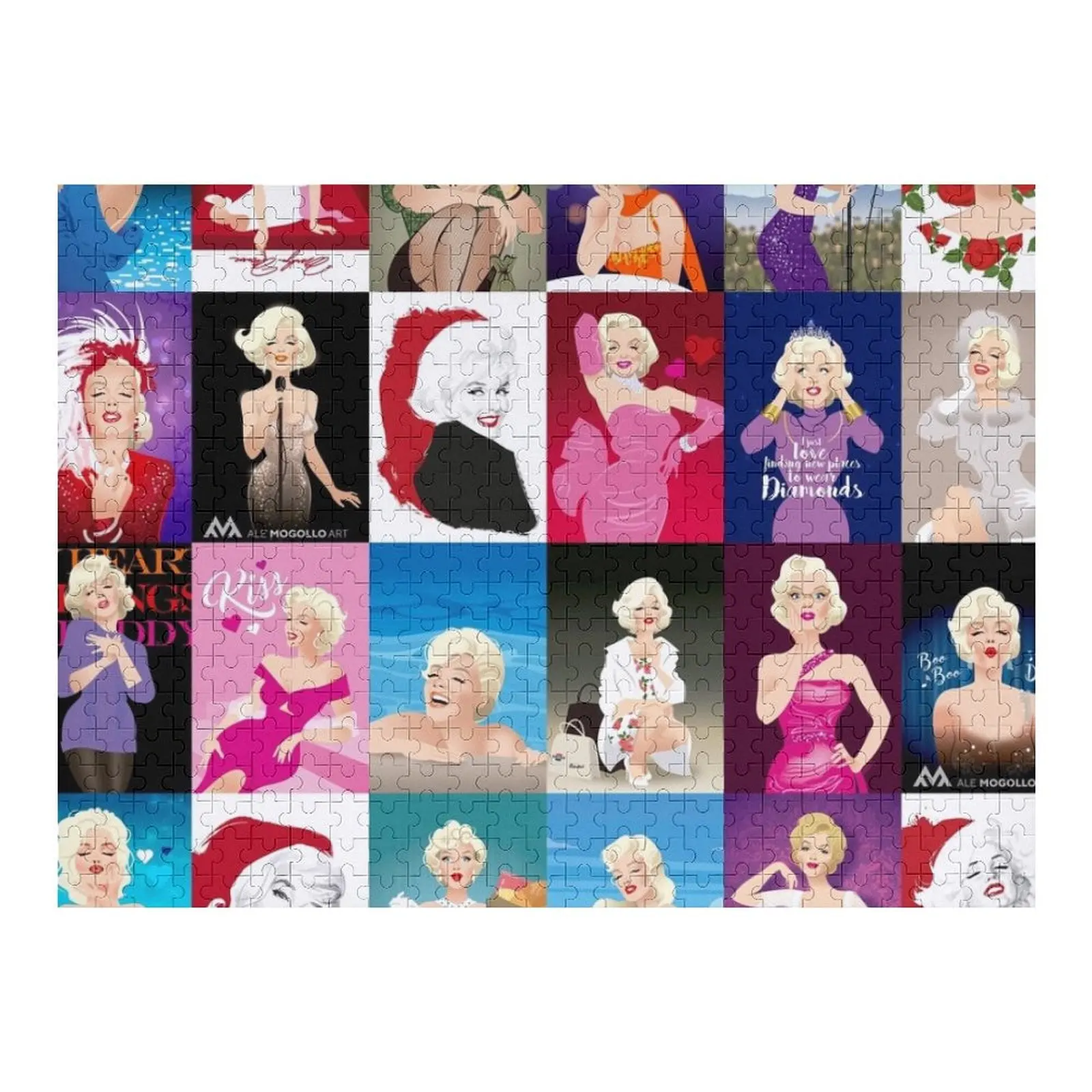 

MM Patchwork Jigsaw Puzzle Personalized Photo Gift Customized Picture Puzzle
