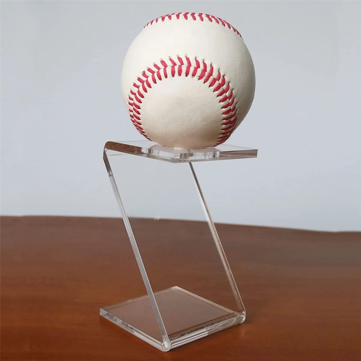 

4 Pieces Acrylic Baseball Frame Ball Holder Baseball Tennis Base