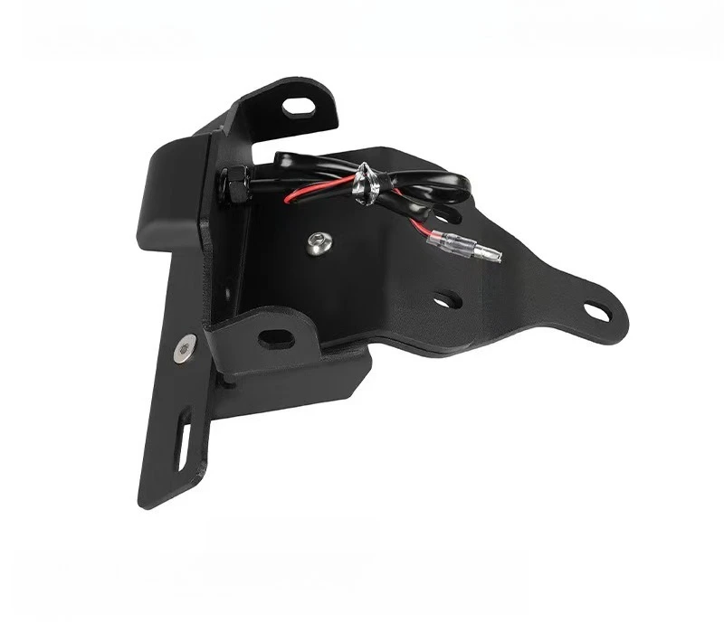 

Aluminum Alloy Short Tail Design, Black License Plate Holder, Mudguard Eliminator Fit For 450NK 450SR 300SR Motorcycle