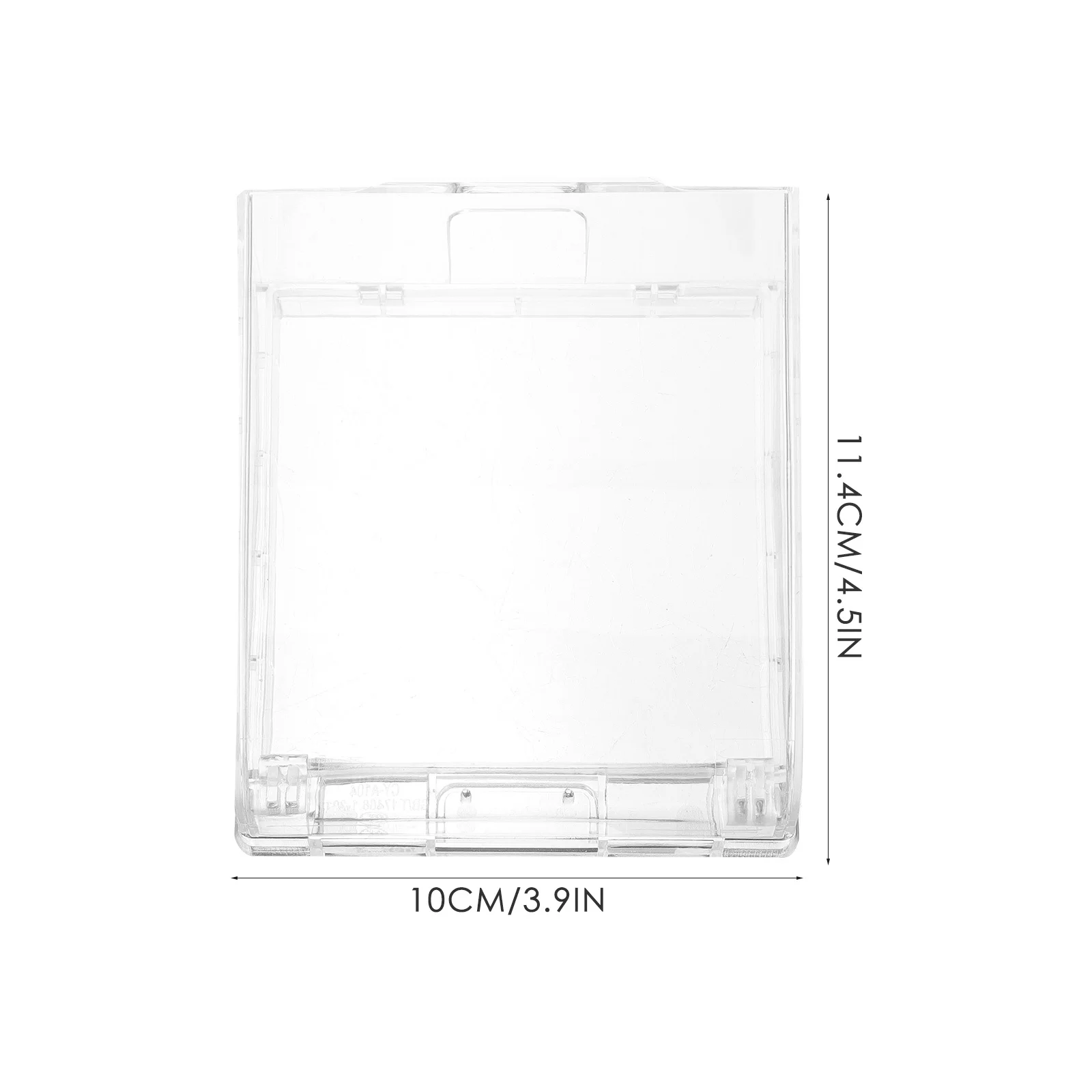 Doorbell Rainproof Cover Transparent Waterproof Shell for Fingerprint Device and Time Attendance Machine Outdoor Doorbell