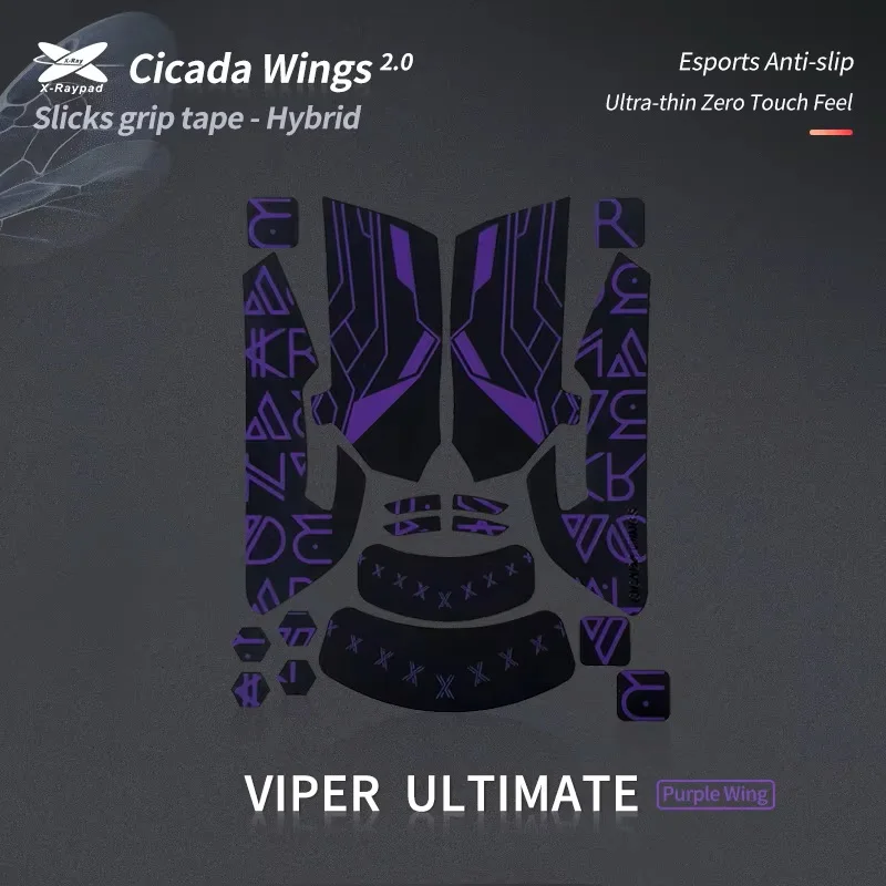 X-Raypad Cicada Wings V2 Slicks Grip Tape for Viper Ultimate