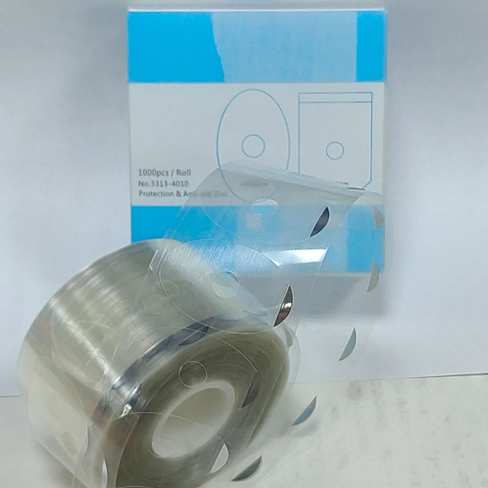 1000pcs Hot Selling Fashionable Optical Lens Polish Sticker Adhesive Cheap China Transparent Lens Blocking Pads