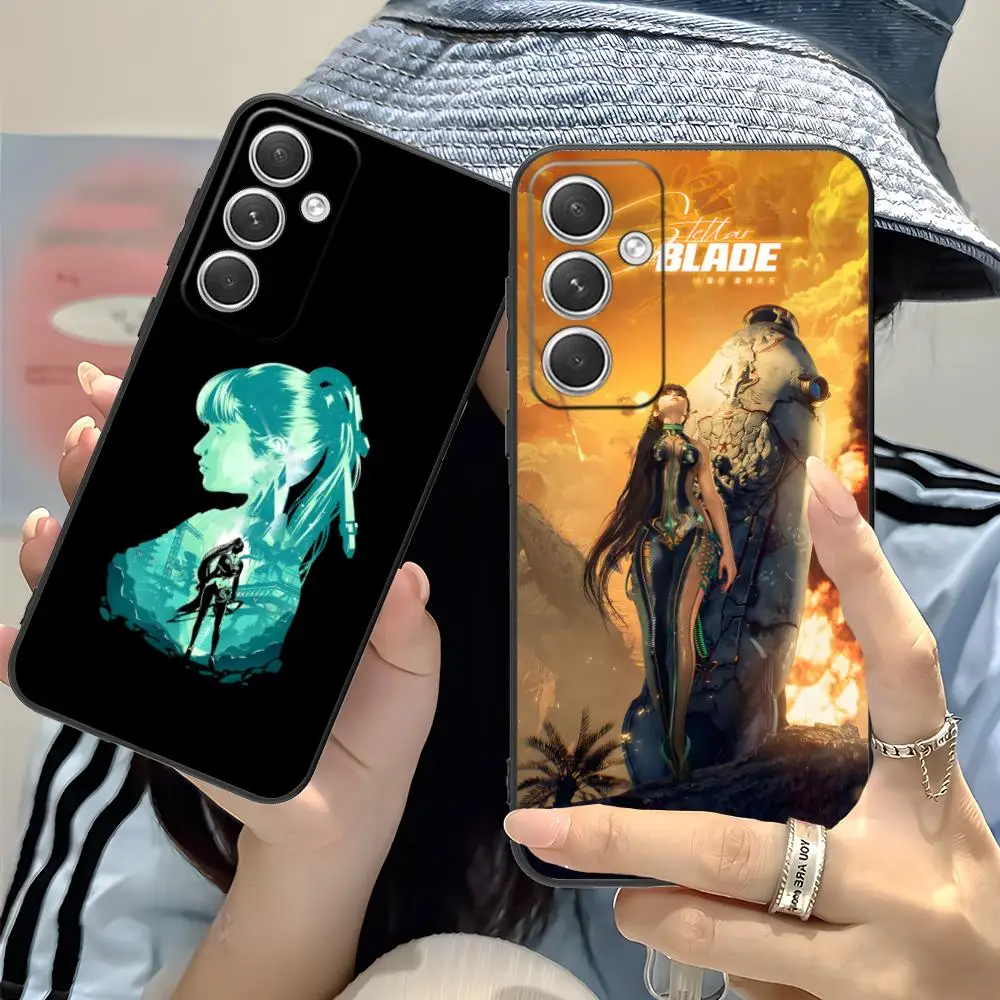 

Чехол для телефона Stellar Blade Game для Samsung Galaxy S25 S24 S23 S22 S21 S20 Note20 Plus FE Ultra Color Printing Pretty Smartphone