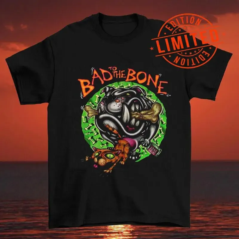 Camiseta Vintage George Thorogood Bad To The Bone negra talla S 5Xl
