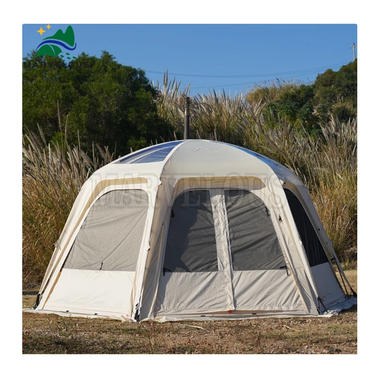 Heavy Duty Hemisphere Tent Huge Oxford Fabric Camping Tent for Outdoor Use