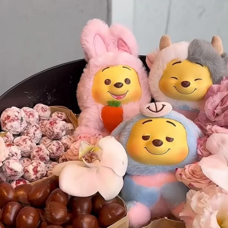 

Hot Selling Bear Blind Box Bear Naughty Party Vinyl Plush Bear Bag Pendant Mysterious Box Surprise Toy Cute Doll Decoration Gift