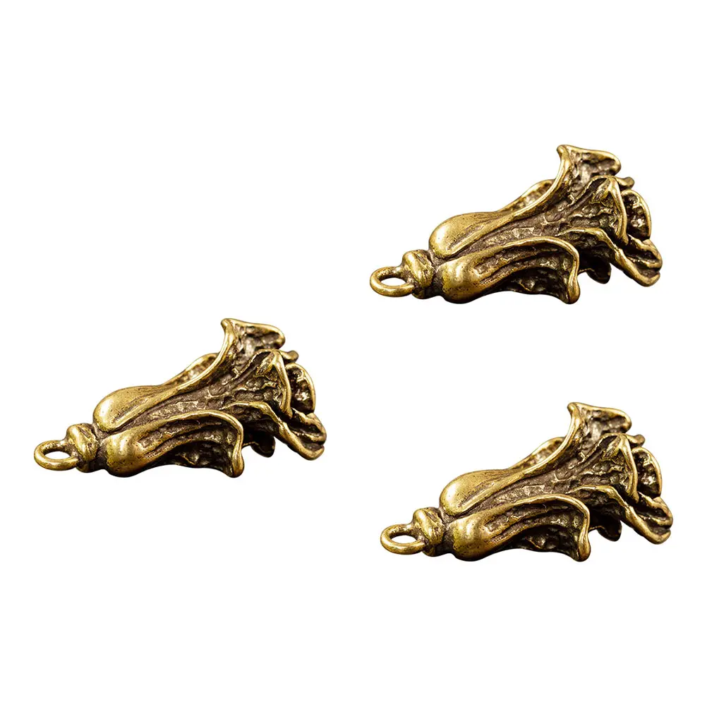 

Cabbage Pendant Copper Craft Small Hanging Decoration Delicate Novel Wall Decor Home Adornment Desktop Accessory Jewelry Part