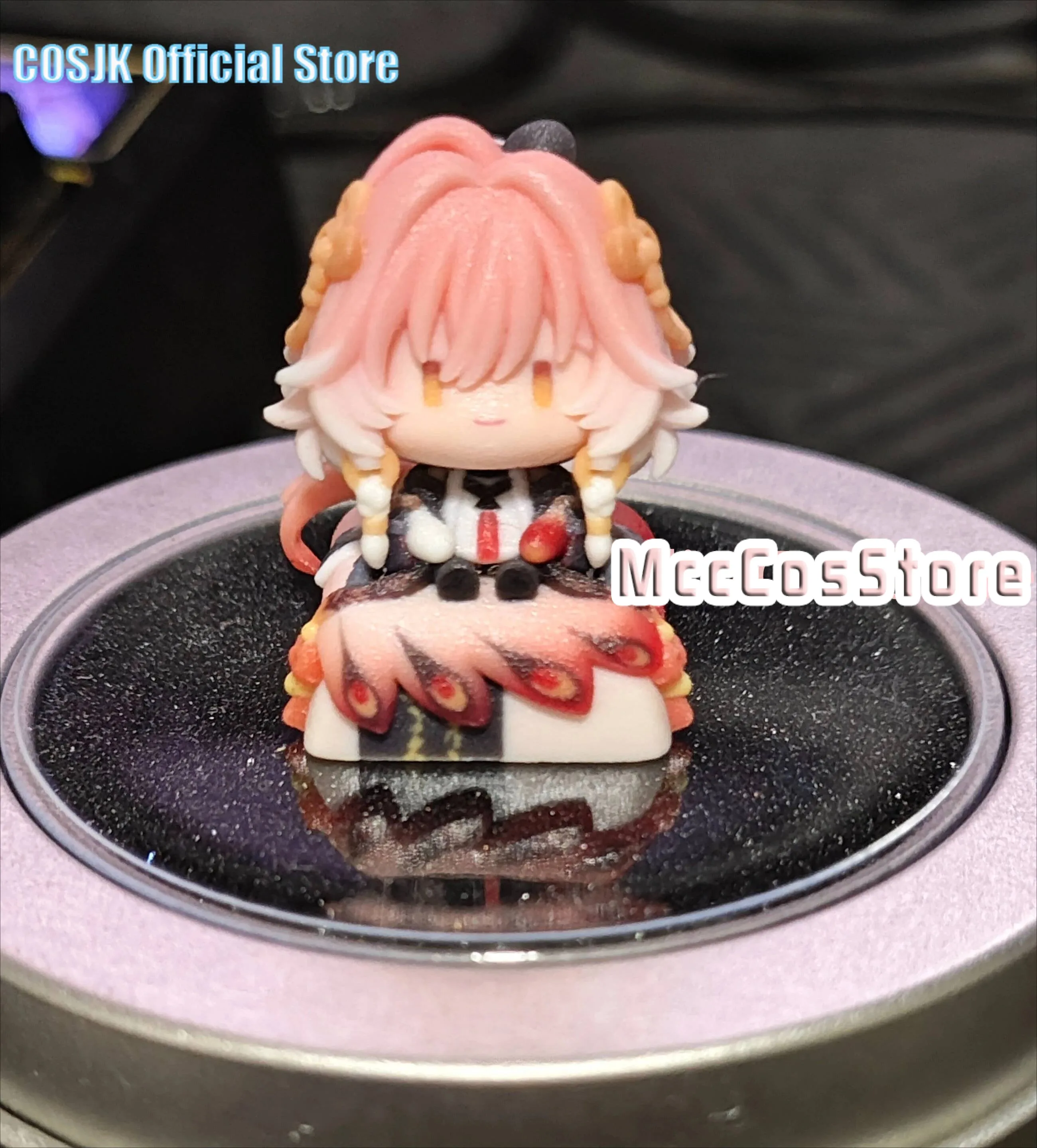 wuthering-waves-rover-cartethyia-camellya-the-shorekeeper-かわいいキーキャップアニメメカニカルキーボード装飾-acg-誕生日ギフト-x