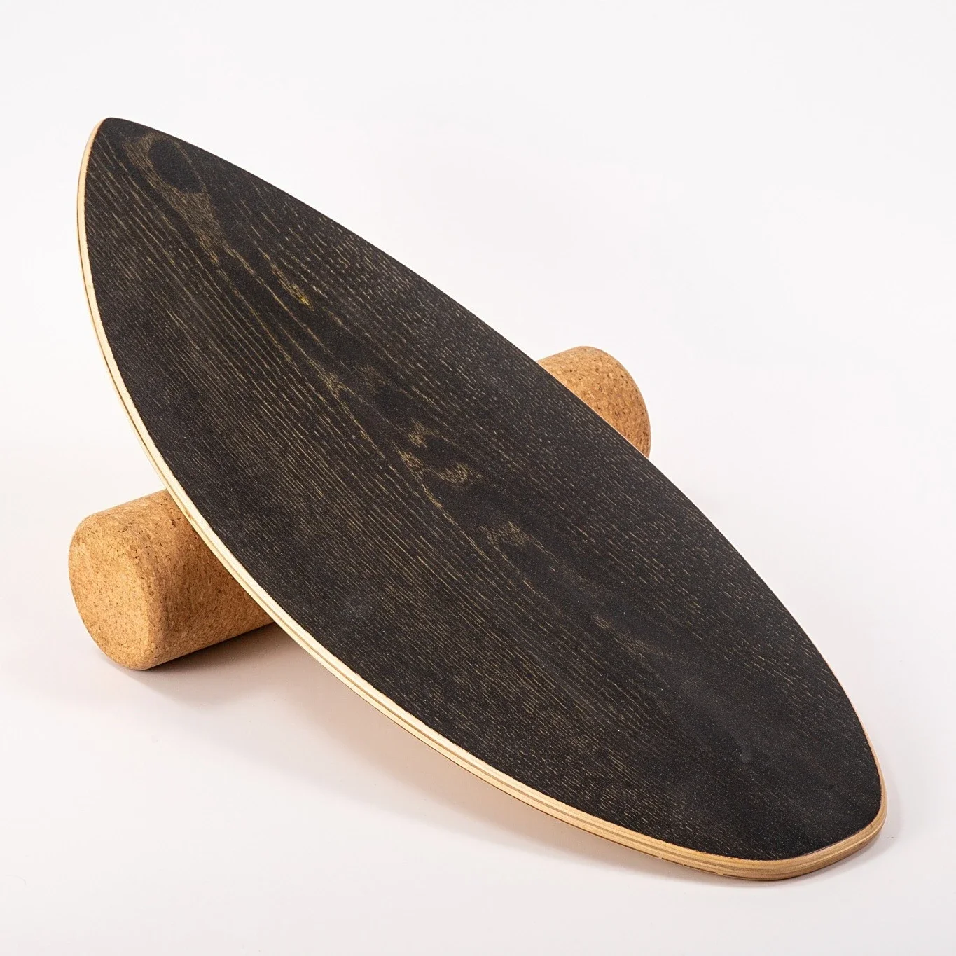 Sports Fitness Balance Board, Wooden Board Skiing Yoga Training Balance Board Bending Board