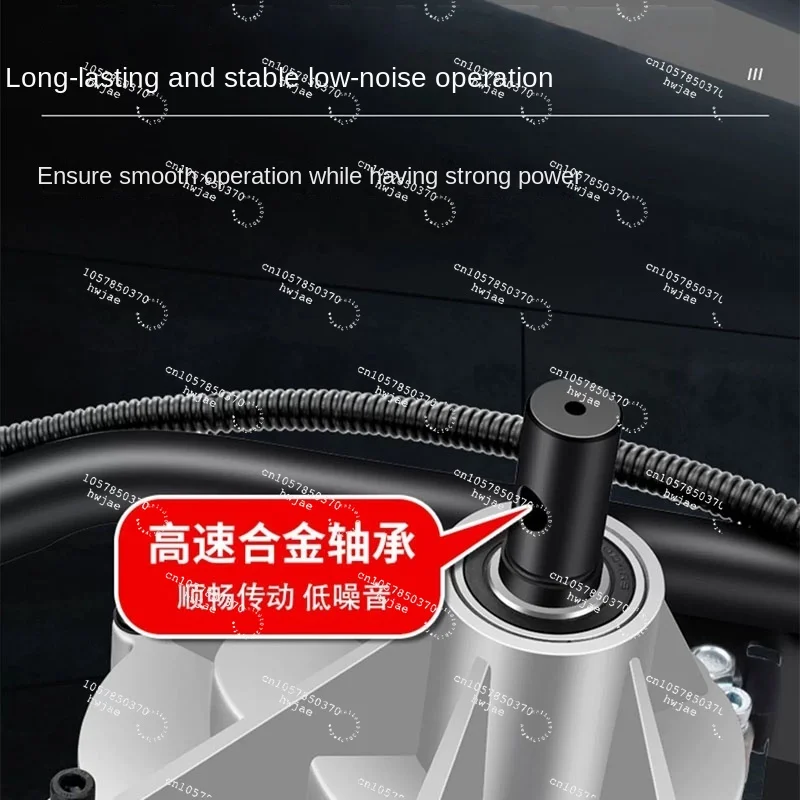 High-Power 2-Stroke 98CC Soil Auger, 5.2kW Column Drill, Suitable for Fence, Guardrail, and Rail Installation