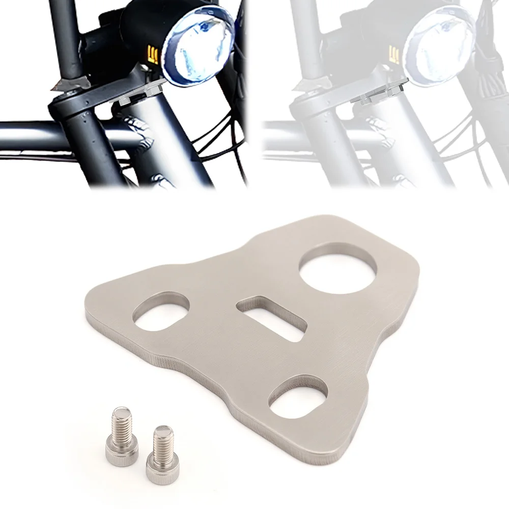 Motorcycle Stainless Steel Headlight Lowering Bracket For Super73 (ALL MODELS) Z1 S1 S2 R RX ZX ZG Headlamp Mount Bracket