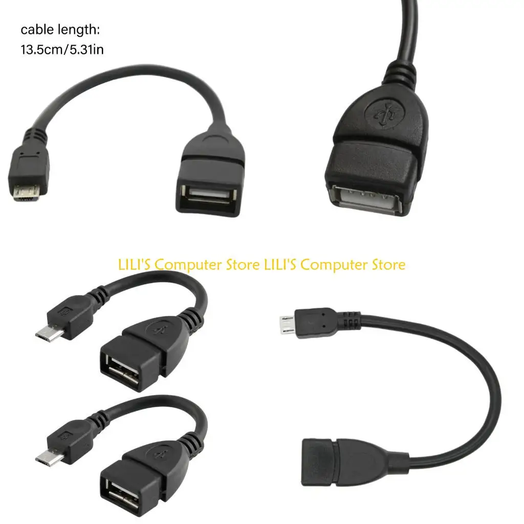 A52B Universal USB Cable Contains Smartphones Tablets Cameras USB Flash Keyboards