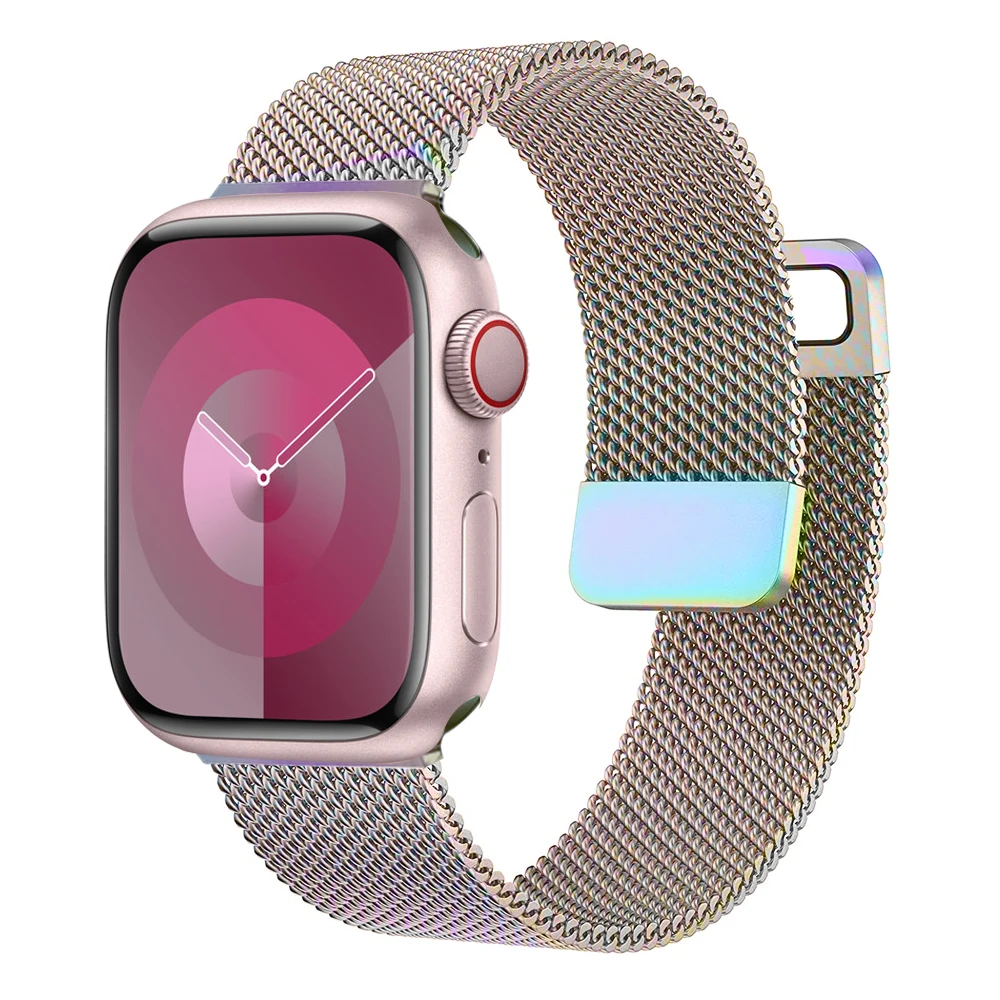 Magnetic Strap For Apple Watch Band 44mm 40mm 45mm 41mm 42mm 38mm 45 44 mm Bracelet iwatch Series 3 5 6 SE 7 8 Ultra 2 49mm