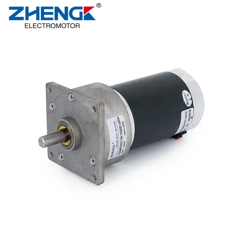 

1PC ZhengK ZGA60FHH-G Gear Motor 60mm High Torque Forward Reverse Speed Regulation Permanent Magnet DC 12V 24V 10RPM-650RPM