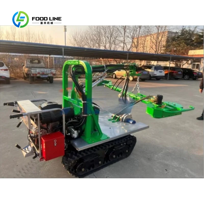 Customized Multi-terrain Available Crawler Fruit Shaker Plum Harvesting Machine for Hilly Terrain