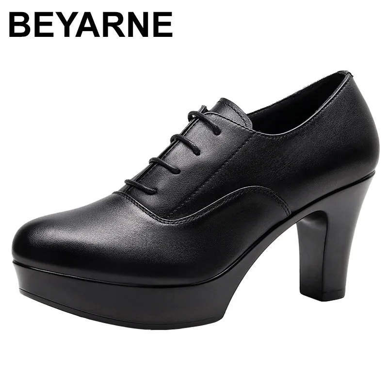 

6 8 10cm Small Size 33-43 Elegant Deep Mouth Bright Leather Gladiator Shoes Women Pumps Spring Block High Heels Shoes Office