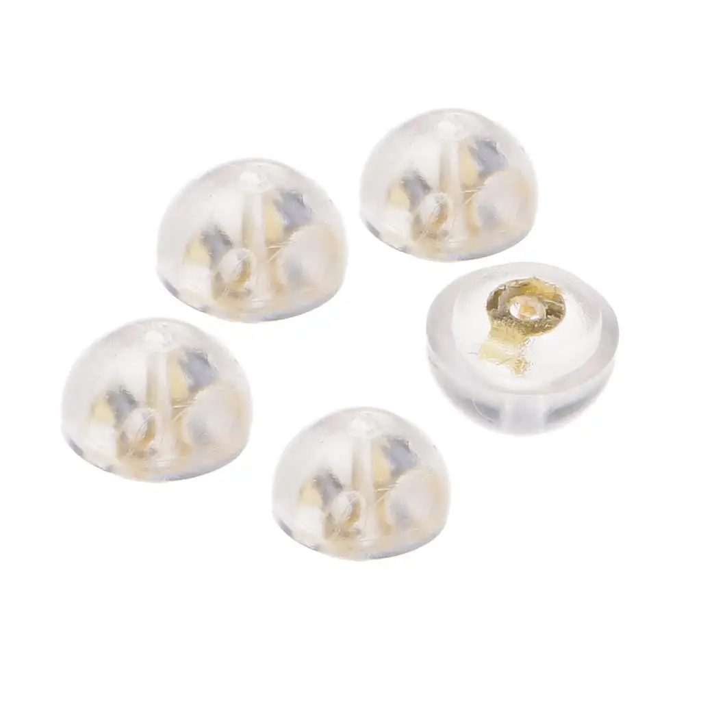 5 Pasang Pengait Telinga, Pegas Telinga, Anting, Anting, Kancing Telinga, Gesper