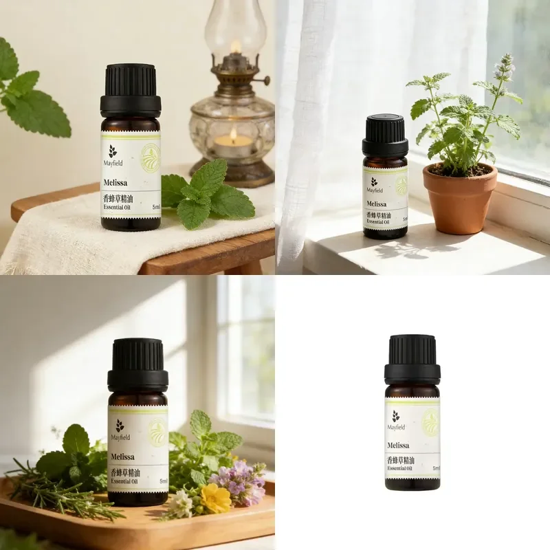 

【CHIMU HOME】 Pure Melissa Essential Oil for Aromatherapy and Relaxation Use in Home or Spa