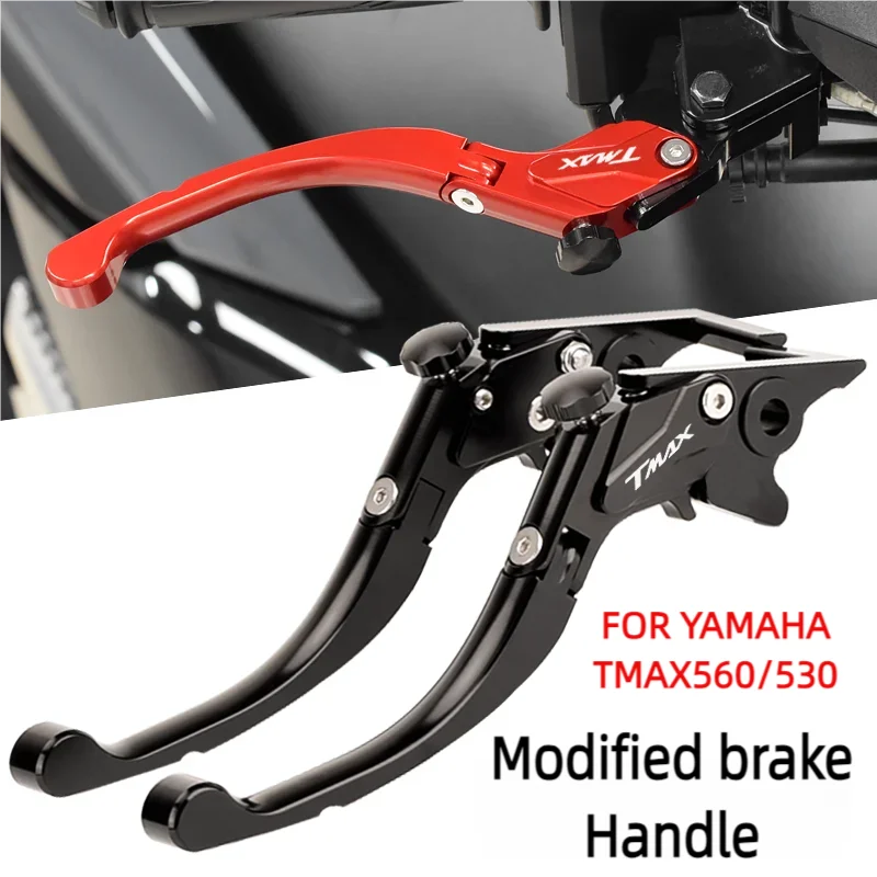 

Chekis Genuine Motorcycle Accessories Are Suitable for Yamaha Tmax530 Dx Sx Tmax560 Modified Brake Lever Hand Lever Brake Handle Labor-Saving Handle Foldableable