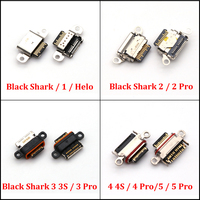 2PCS/Lot For Xiaomi Mi Black Shark 1 2 3 3S 4S 4 Pro USB Charging Dock Charge Socket Port Jack Plug Connector