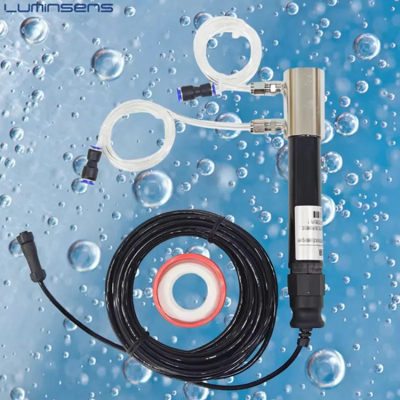 LMS-TDO100 Water Quality Testing RS485 Output Fluorescence Membrane Power Plant Factory Trace Dissolved Oxygen DO Meter Boiler