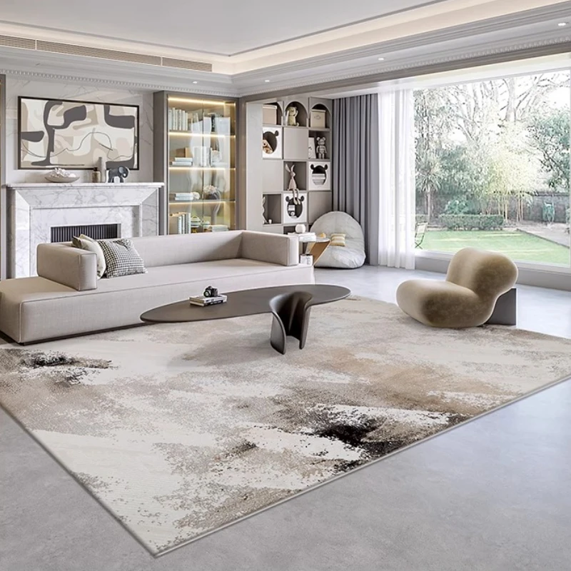 

Декор спальни большой площади, плюшевый ковер, толстый моющийся напольный коврик для отдыха, пушистый мягкий учебный ковер, ковры в скандинавском стиле для гостиной