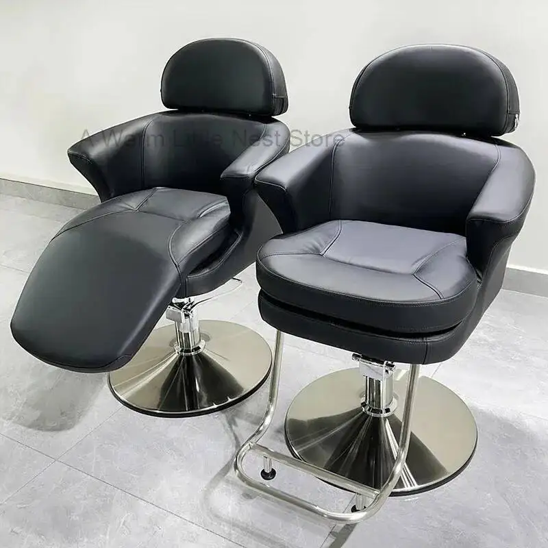 

Barber Chair Luxury Master Professional Reclinable Man Personalized Minimalist Lifter Chair Tattoo Кресло Барбера Sedia 미용실의자