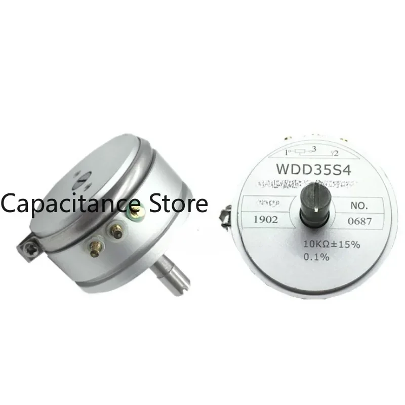 5PCS New Precision Conductive Plastic Angular Displacement Sensor WDD35S4 1K 2K 5K 10K Linear 0.1%