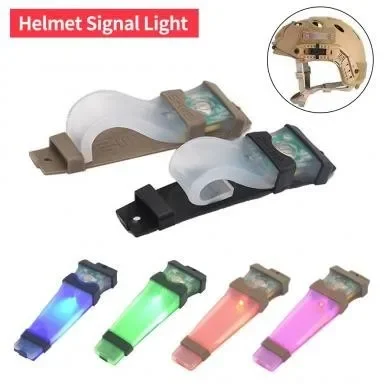 Outdoor Equipment Tactical FMA Helmet Safety Flashing Light Survival Signal Light Waterproof Lamp  Hunting Hiking Cycling