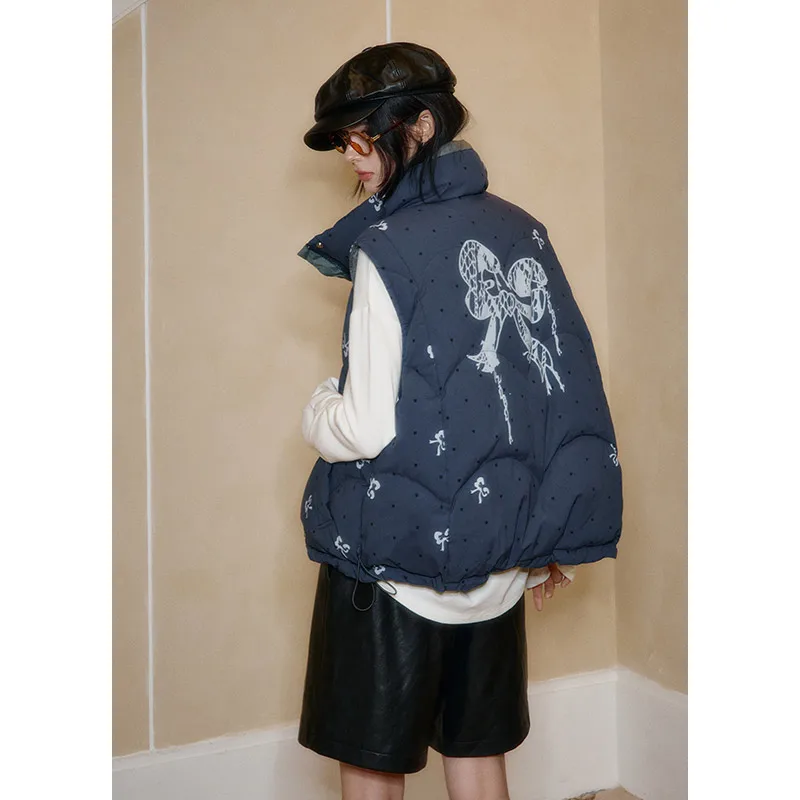 ELFSACK 2025 الخريف الوافدين الجدد عادية البوهيمي نمط عكسها الأزهار طباعة أسفل سترة للمرأة