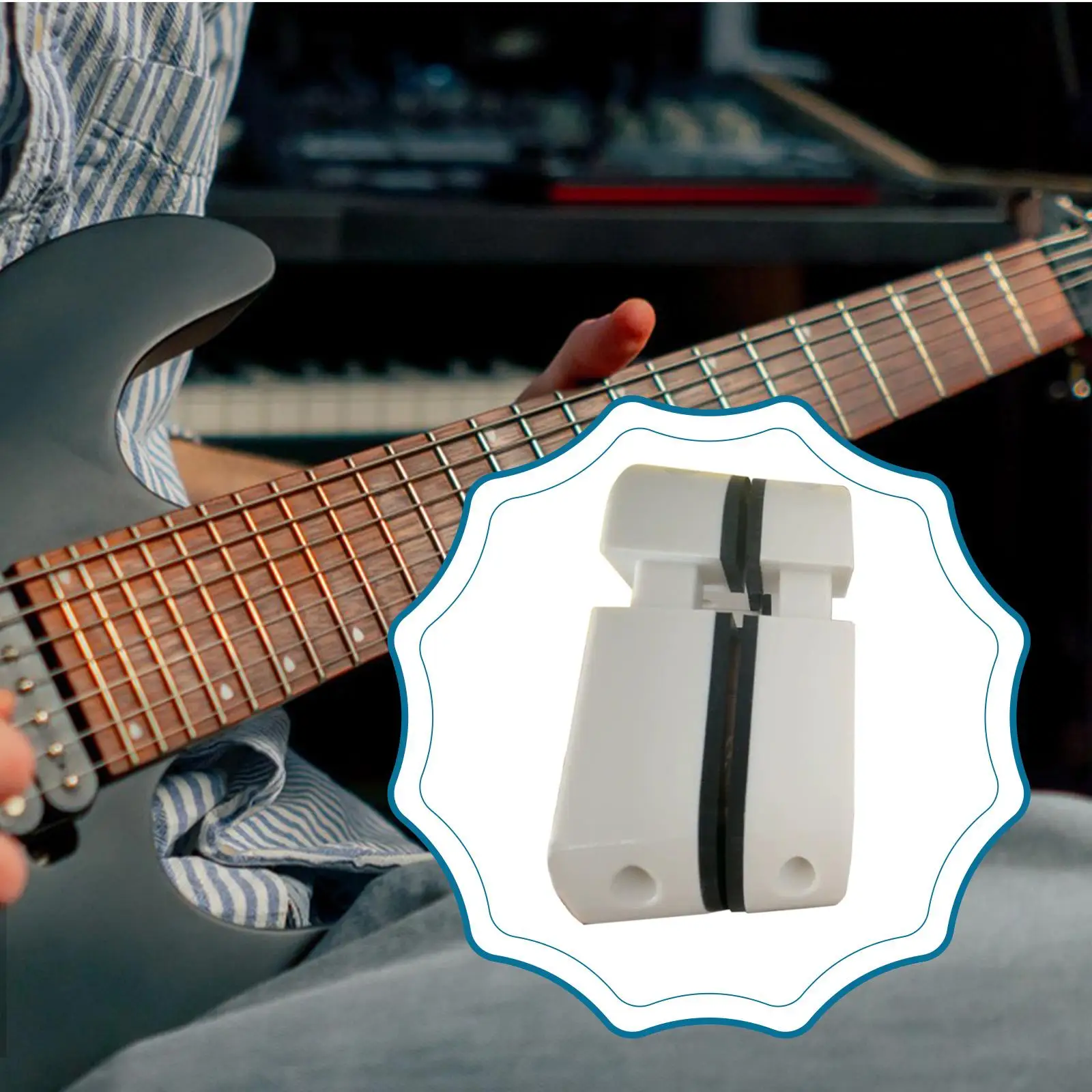 Electric Guitar Neck Filming Stand Motion Capo Photography Holder Tool Guitar Accessory for Setup And Photography