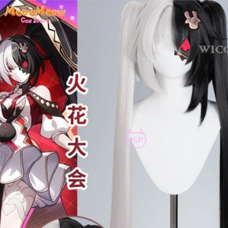 

MeowMeow Cos disfraz de Hsr Honkai Star Rail @SparxiConOfficial Cosplay Wigs Women Hair Halloween Accessories Heat-Resistant Hai
