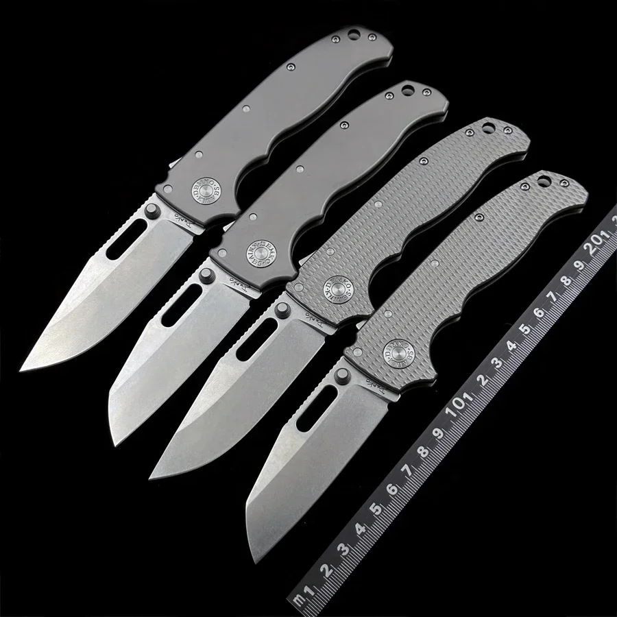 DEMKO KNIVES Titanium alloy AD 20 folding knife Outdoor camping hunting pocket tactical defense EDC tool AD20 knife