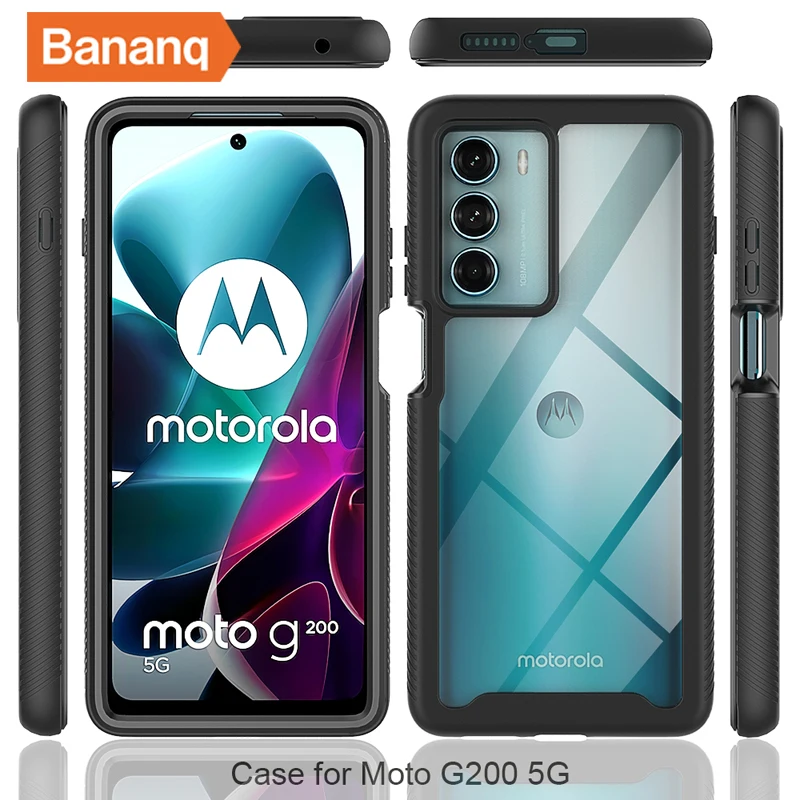 Bananq All Inclusive Case For Motorola E7 E7i E20 E32 Edge S 20 Lite 30 Pro G Play G Stylus 5G G Power G Pure Cover