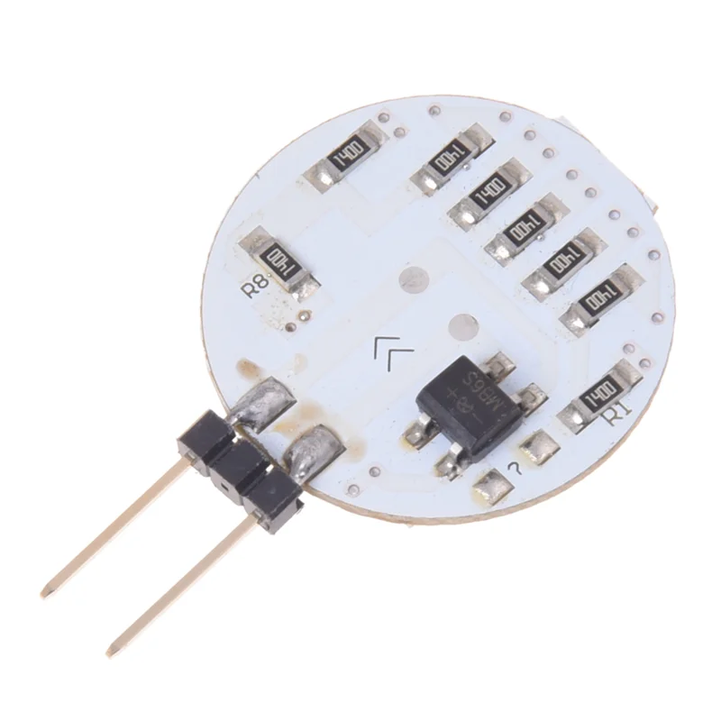 

ABUP-10X 24 SMD Светодиодная точечная лампа G4 Real White DC 12 В