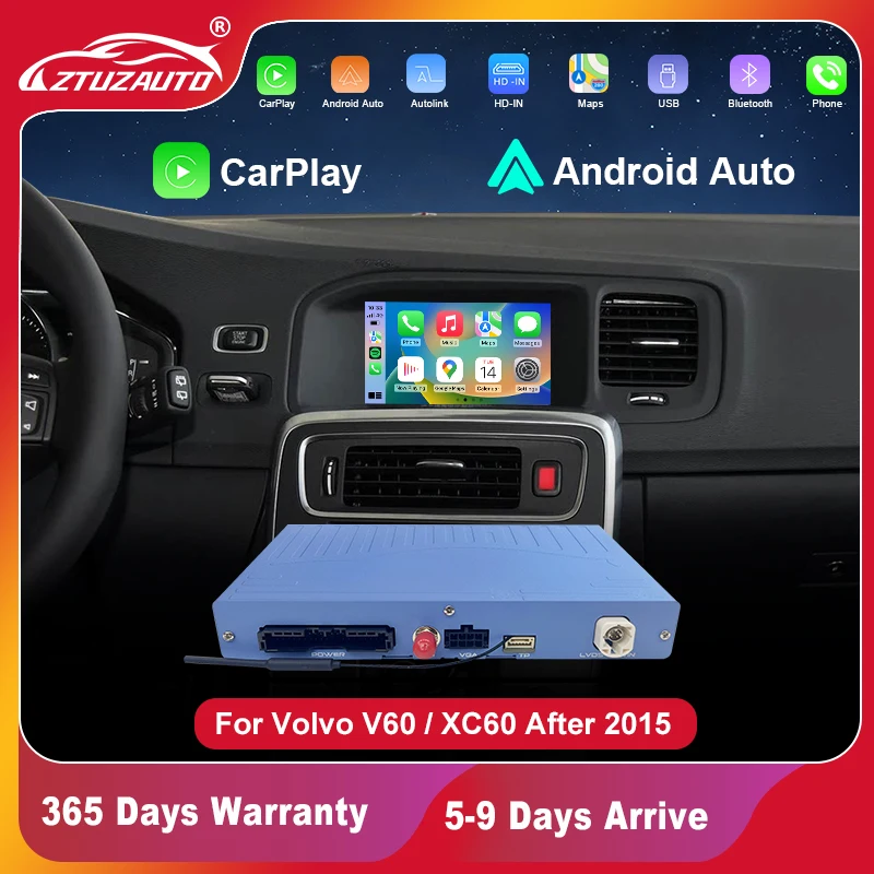 Wireless CarPlay for Volvo 2015-2017 XC60 V60 7