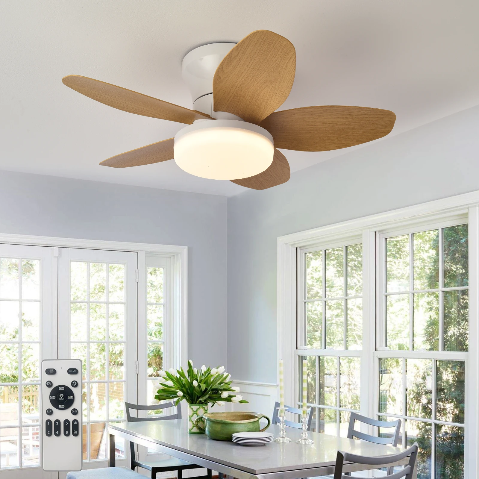 simple-led-ceiling-fan-remote-control-light-for-25-inch-living-room-and-bedroom-multifunctional-ceiling-fans