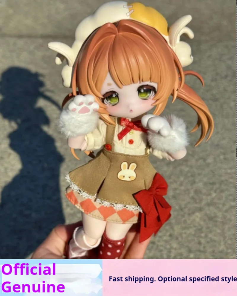 

COME4FREE Original BJD Doll 1/12 Scale Posable Articulated Dress Up Bunny Dream Box Collectible Blind Box Desktop Decor