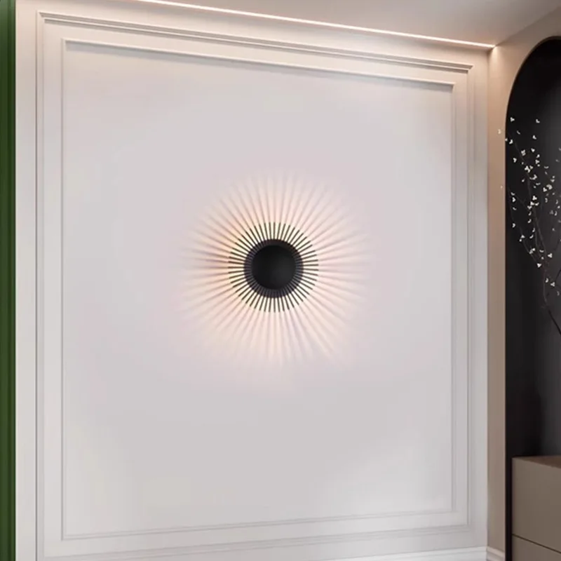 Simple Wall Mounted LED Light for Living Room Bedroom Corridor Hotel Atmosphere Decor