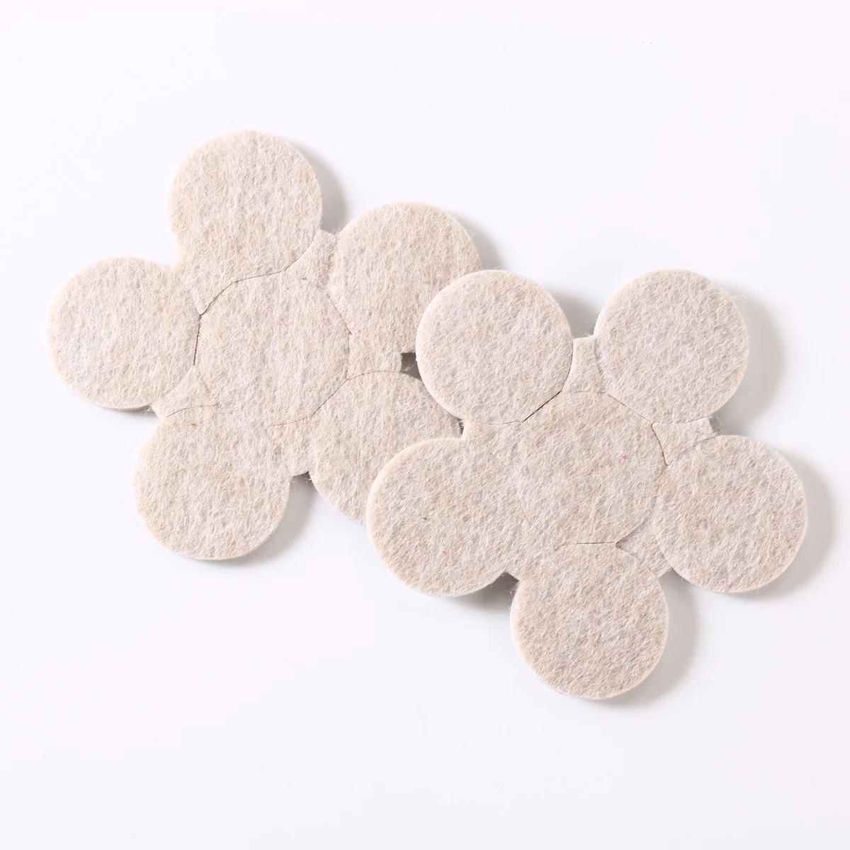 

10Pcs Table Chair Foot Pads Heavy-Duty Round Felt Floor Protector Pad 2.9cm Diameter Scratch Noise Reduction for Furniture