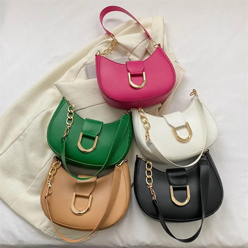 

Trendy Pu Leather Shoulder Bag for Women Stylish Underarm Bag Purse with Zipper Closure, Elegant Design Perfect for Everyday Use