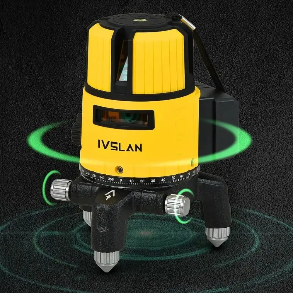 

2/3/5 Lines Green Light Level Vertical Cross Lines High-precision Laser Level Straight Line Self Leveling Rotary Laser Level