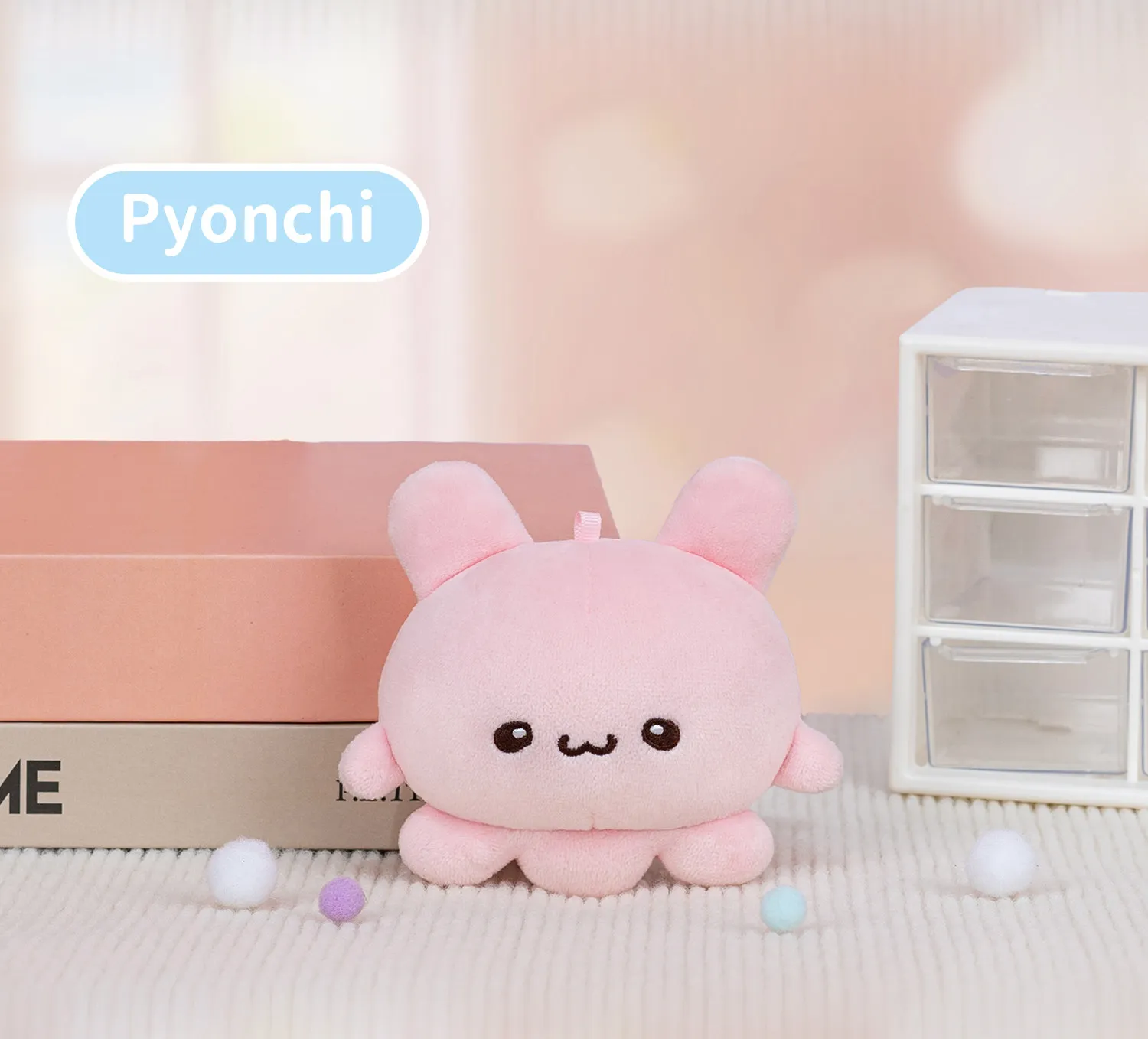 Authentic Loveez Little Octopus 7cm Plush Doll Pendant Anime