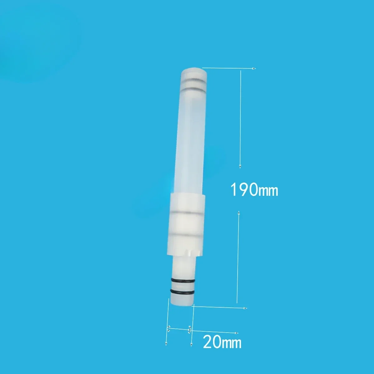 2PCS Diameter 20mm YKF VEVOR Ice Cream Maker Parts  Puffing Air Tubes Replacement Pipes Cylinder Expansion Rod Original Fittings