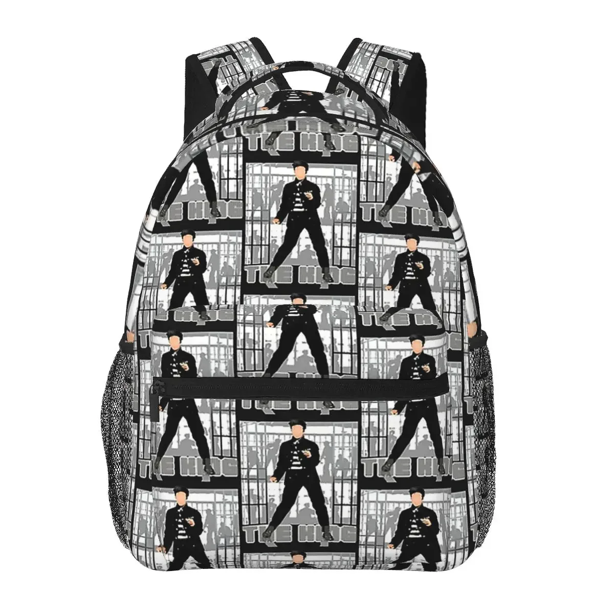 

Elvis Presley The King Jailhouse Backpacks Boys Girls Bookbag Children School Bags Cartoon Travel Rucksack Shoulder Bag