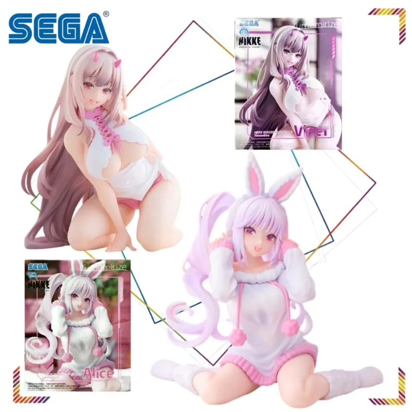

Фигурки SEGA Yumemirize Goddess of Victory NIKKE: Алиса и Дрейк (N102) — Коллекционные фигурки мобильных костюмов для девочек, аниме-серия