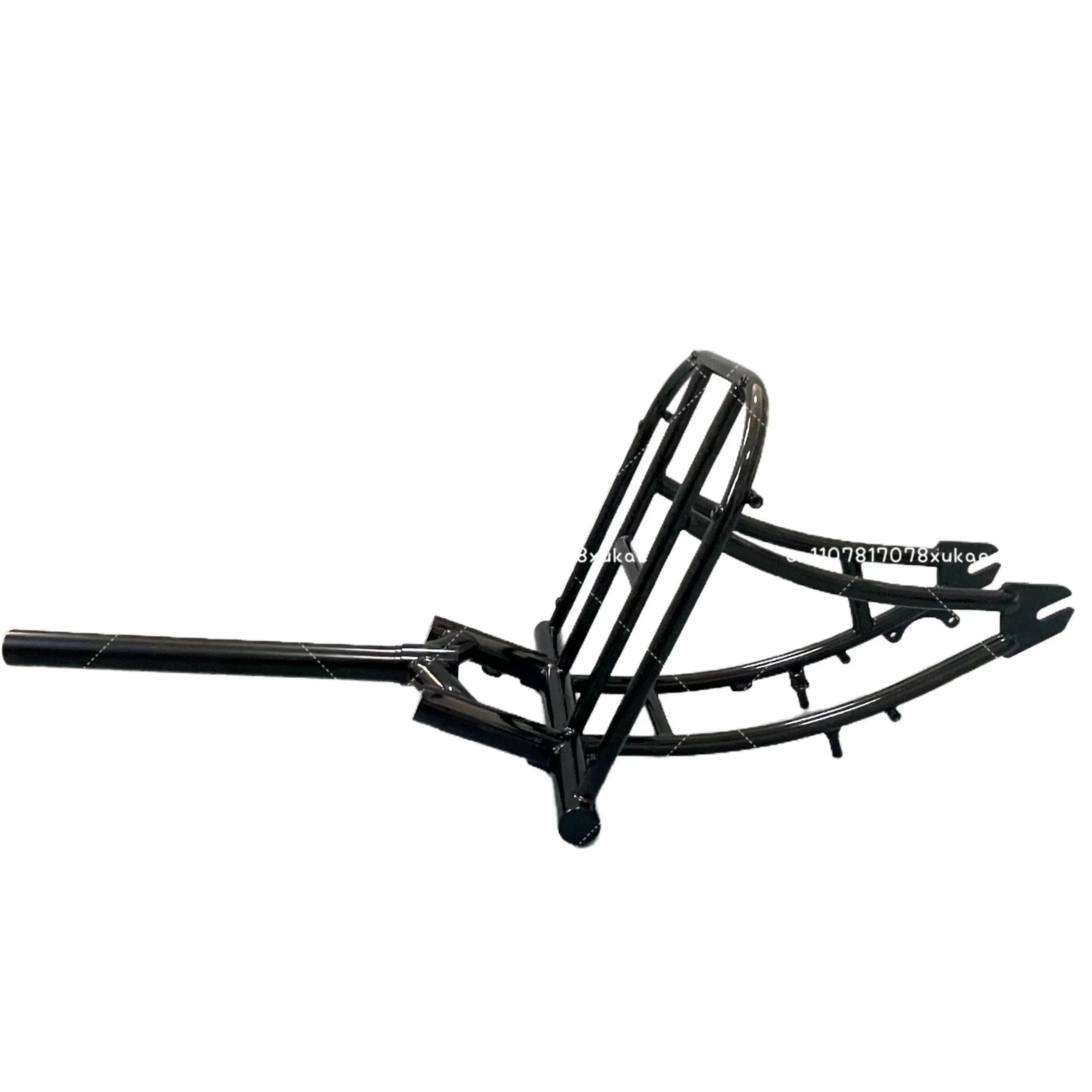 Chromium Molybdenum Steel Open Shelf Front Fork Upgraded Pipe Material Thickened 28.6 Ports Suitable For 700C Frame