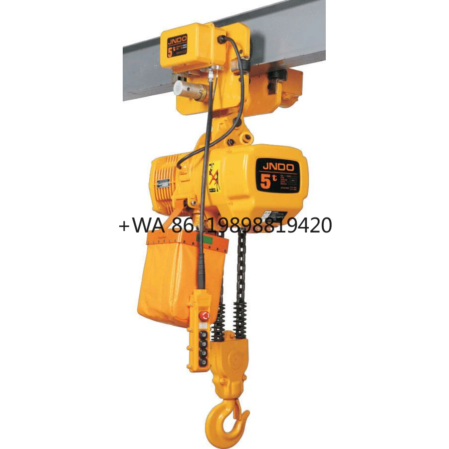 Chain Hoist Lifting Steel Construction Construction Restaurant Mine G80 Hook Crane Winch 4m 6m 0.5ton 30ton  Electric