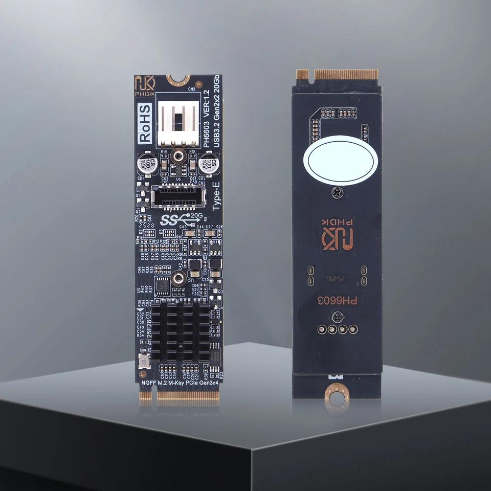 M2 NVME to USB 3.2 Expansion Card Riser